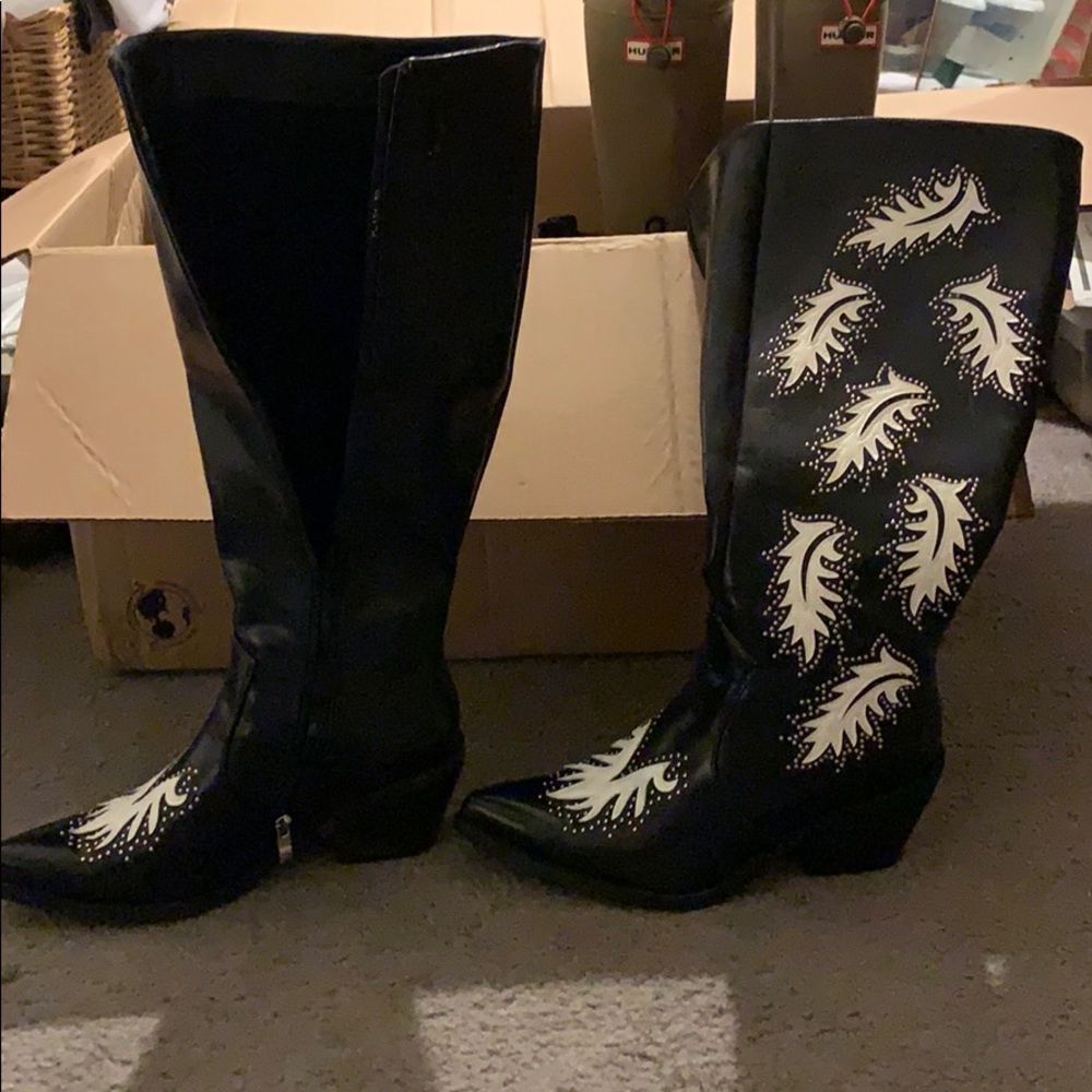 Tall western boots